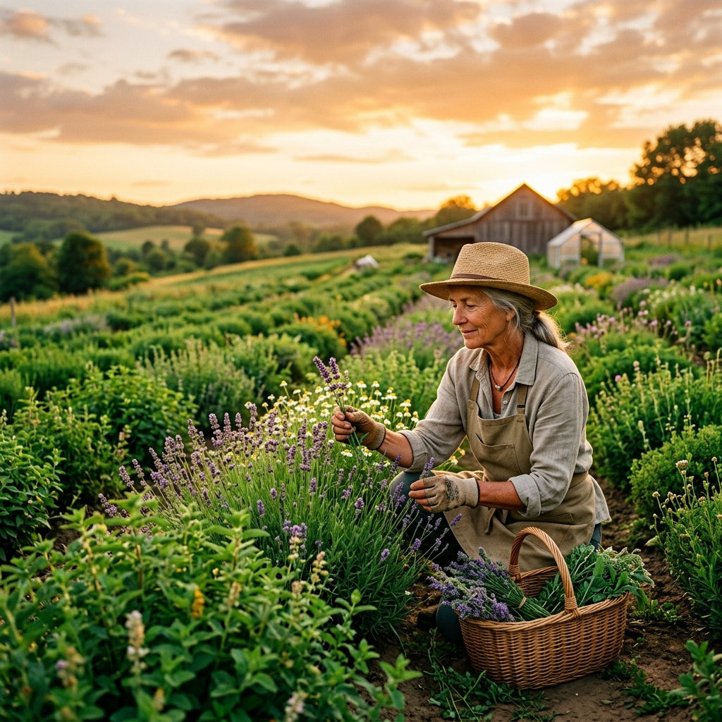 Sustainably harvested botanical farm